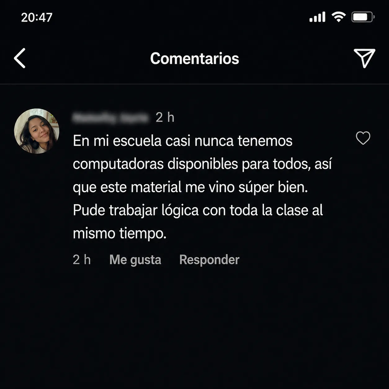 Testimonio 1 de padres y profesores